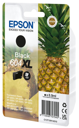 Cartouche d'origine Epson C13T10H14020 / 604XL - noire