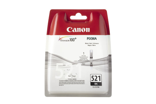 Cartouche compatible premium Canon 2933 B 005 / CLI-521 BK - noire
