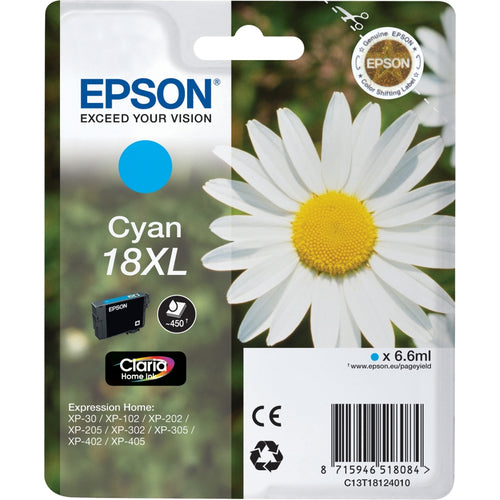 Cartouche compatible premium Epson C13T18124010 / 18XL - cyan