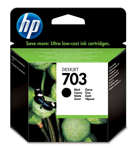 Cartouche d'origine HP CD887AE / 703 - noire