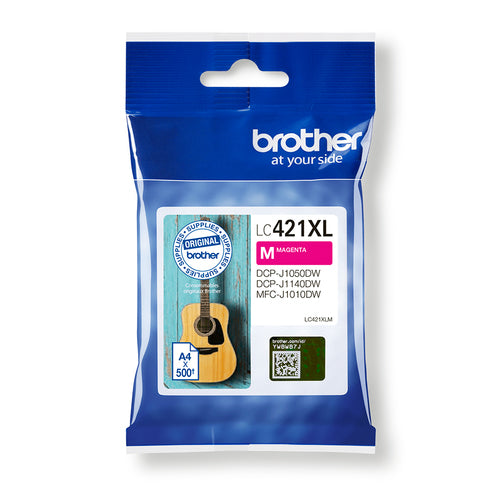 Cartouche d'origine Brother LC421XLM - magenta
