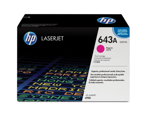 Cartouche Laser de Marque HP Q5953A Magenta (10 000 pages)