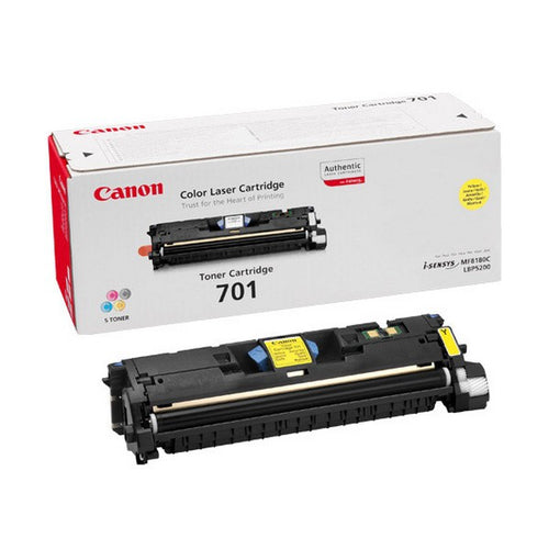 Cartouche Laser de Marque Canon EP-701Y (9284A003) Yellow - (4 000 pages)