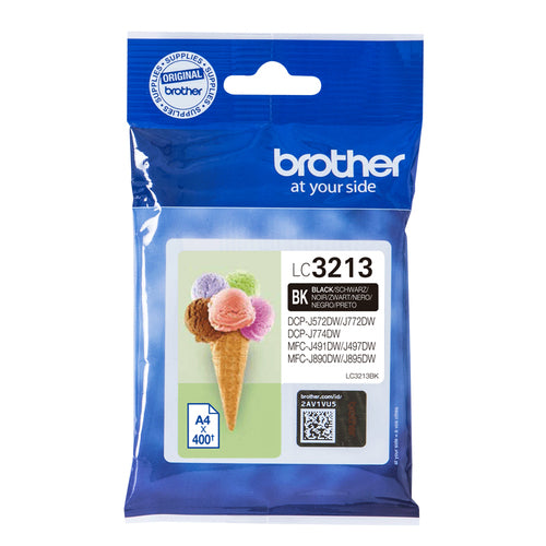 Cartouche compatible premium Brother LC3213BK - noire