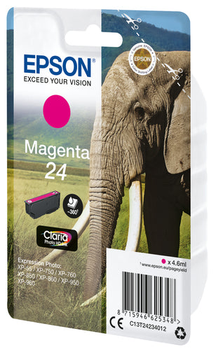 Cartouche d'origine Epson C13T24234022 / 24 - magenta