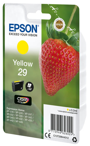Cartouche d'origine Epson C13T29844022 / 29 - jaune