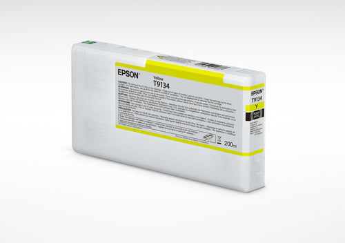 Cartouche d'origine Epson C13T913400 / T9134 - jaune