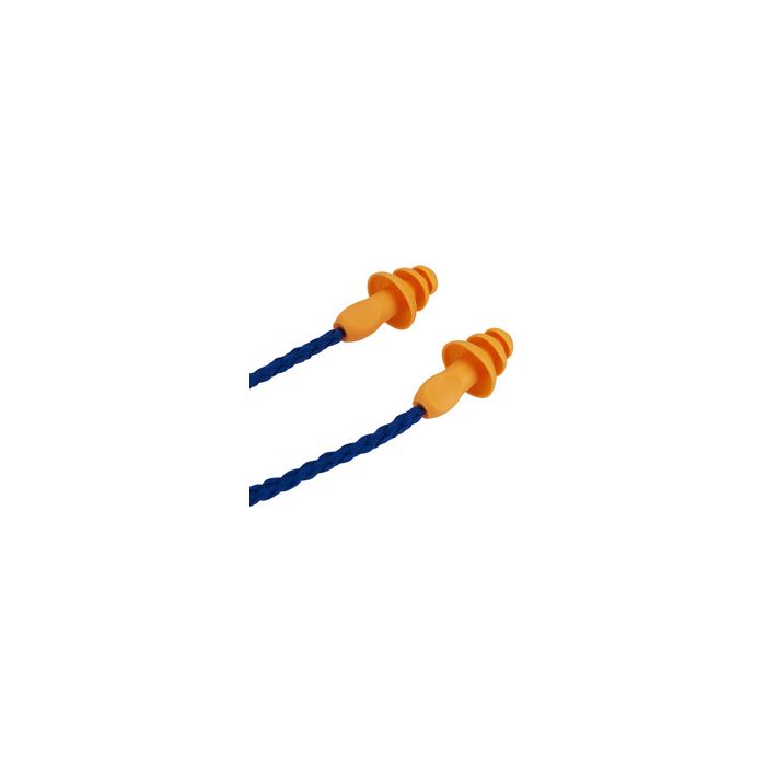 3M Bouchons antibruit 1271, avec cordelette, orange