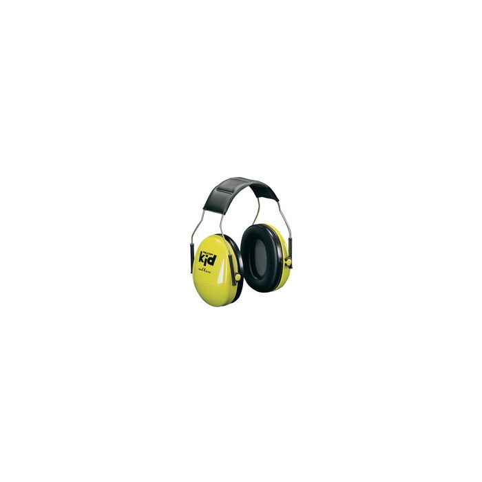 3M Peltor kid Casque anti-bruit H510, vert fluo / noir