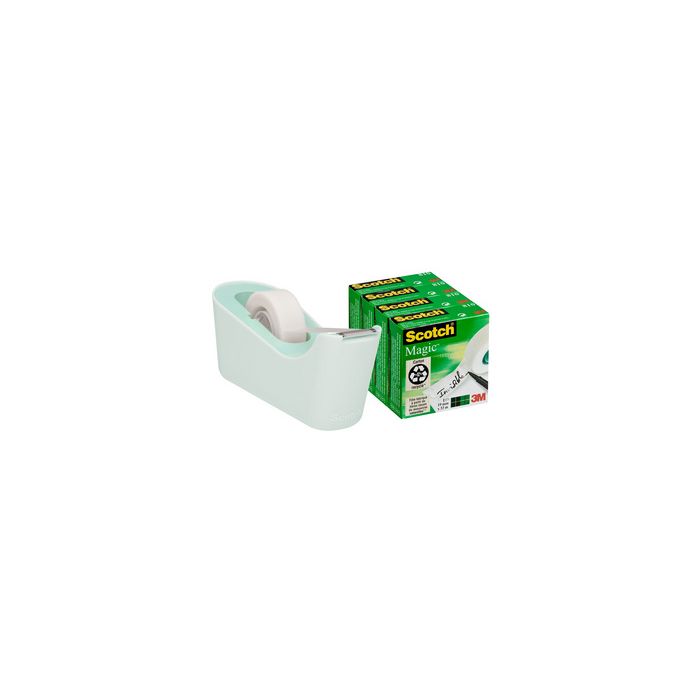 3M Scotch Dévidoir de bureau multipack C18, menthe