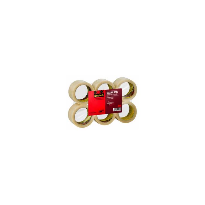 3M Scotch Ruban adhésif d'emballage SECURE SEAL, 50mm x 66 m