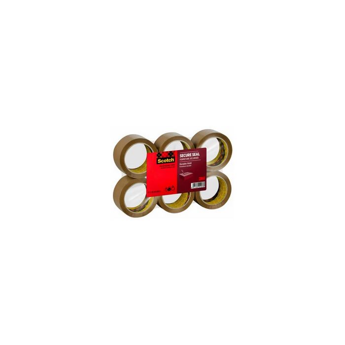 3M Scotch Ruban adhésif d'emballage SECURE SEAL, 50mm x 66m