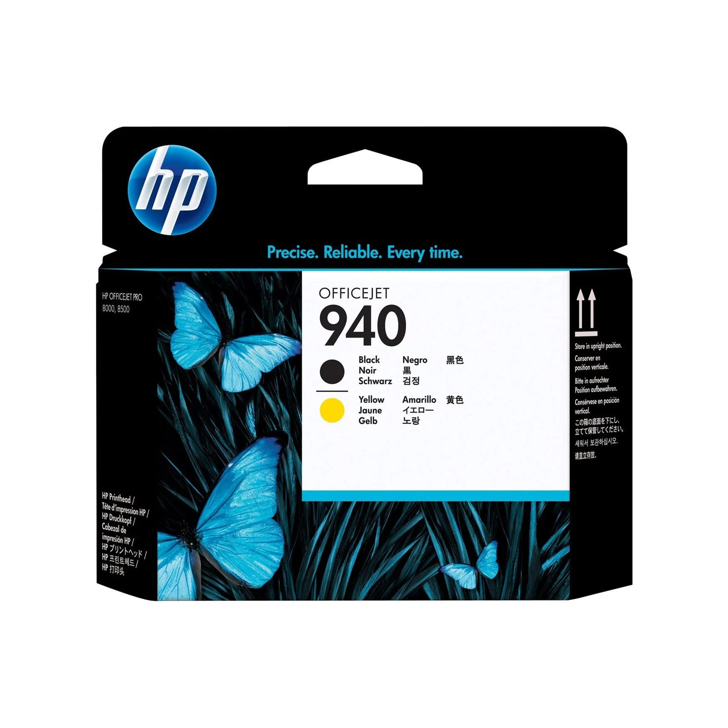 Tête d'impression Jet d'encre de Marque HP C4900AE N°940 Noir/Jaune (printhead) 940 copies