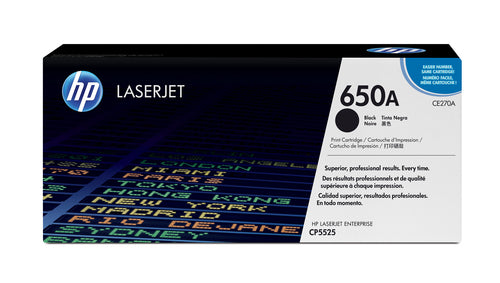 Cartouche Laser de Marque HP CE270A Noir 13 500 pages