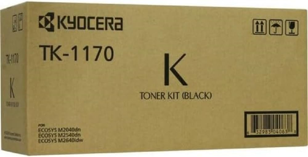 Cartouche de Marque Kyocera TK-1170 Noir (7200 pages)