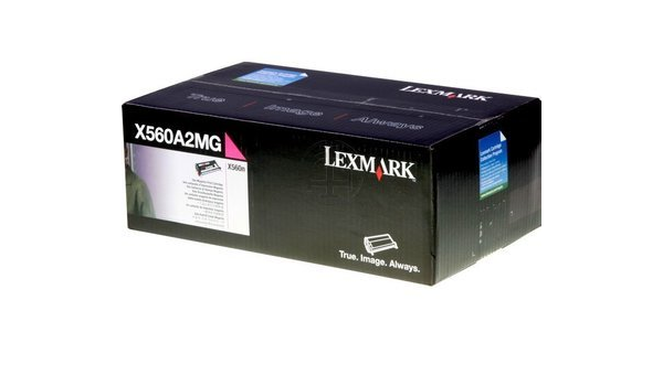 Cartouche Laser de Marque Lexmark C560A2MG Magenta (4000 pages)