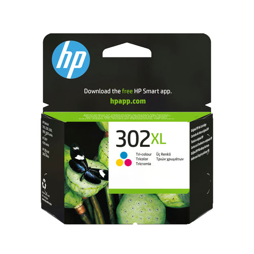 Cartouche d'origine HP F6U67AE / 302XL - multicouleur
