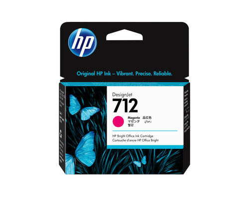 Cartouche d'origine HP 3ED68A / 712 - magenta