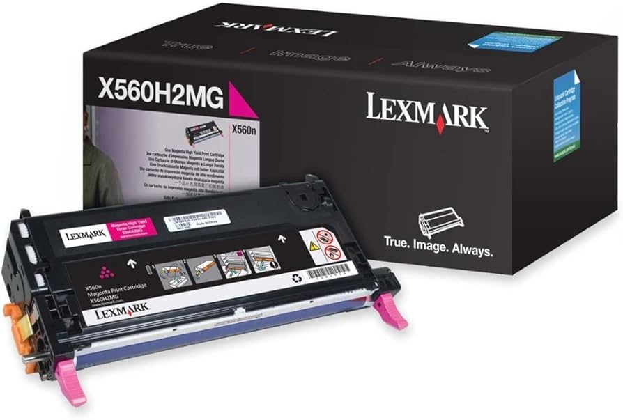 Cartouche Laser de Marque Lexmark C560H2MG Magenta Haute Capacité (10 000 pages)