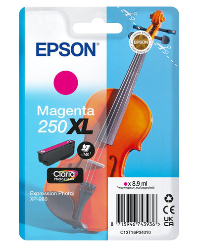 Cartouche d'origine Epson C13T16P34010 / 250XL - magenta
