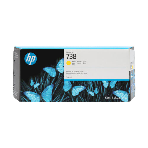 Cartouche d'origine HP 676M8A / 738 - jaune
