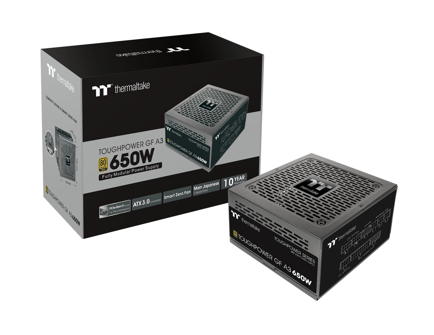 Alimentation ATX Thermaltake Toughpower GF A3 - 650W (Noir)