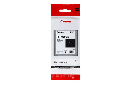 Cartouche d'origine Canon 3489C001 / PFI-030 BK - noire