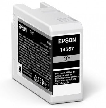 Cartouche d'origine Epson C13T46S700 / T46S7 - grise