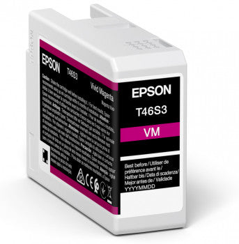 Cartouche d'origine Epson C13T46S300 / T46S3 - magenta