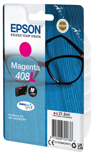 Cartouche d'origine Epson C13T09K34010 / 408L - magenta