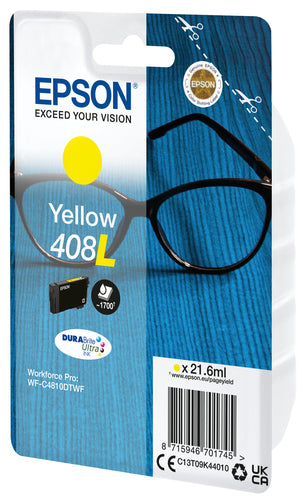 Cartouche d'origine Epson C13T09K44010 / 408L - jaune