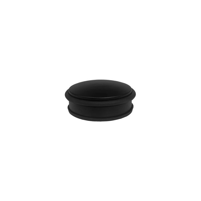 ALBA Butoir de porte, en acier, diamètre: 102 mm, noir