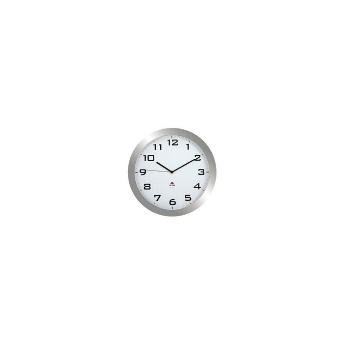 ALBA Horloge murale "HORISSIMO", montre à quartz, argent