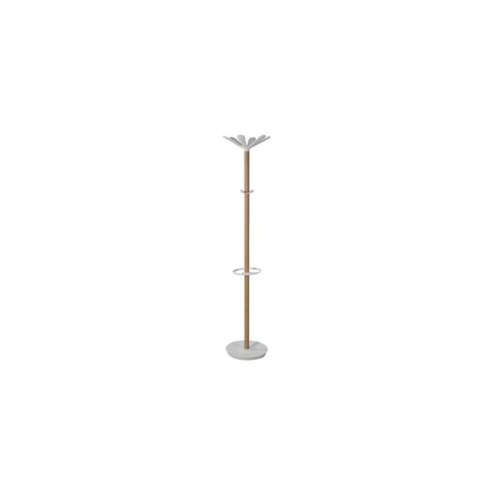 ALBA Portemanteau "NAHOW", hauteur: 1.750 mm, hêtre / blanc