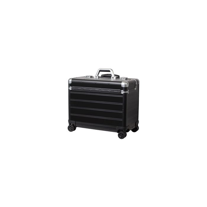 ALUMAXX Valise pour pilotes "PANDORA", aluminium, noir mat