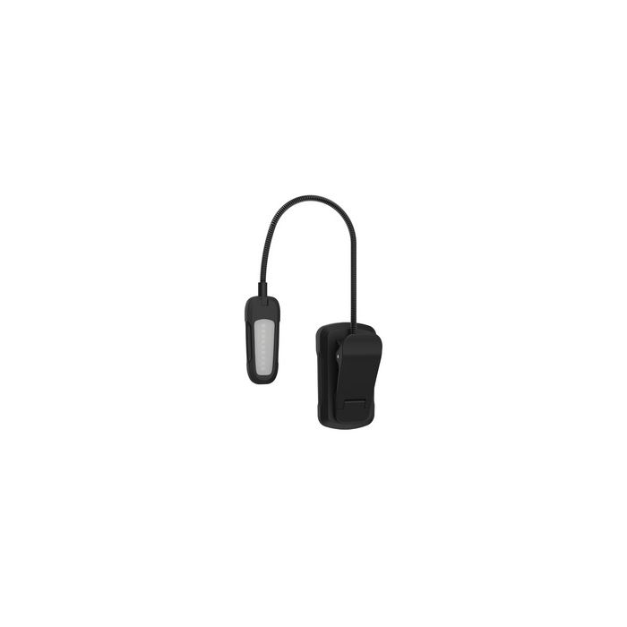ANSMANN Lampe de chevet LED BOOK LIGHT, rechargeable, noir