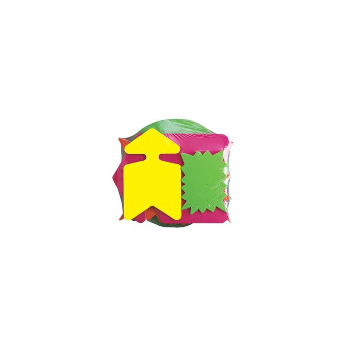APLI Etiquette symbole, formes et couleurs assorties