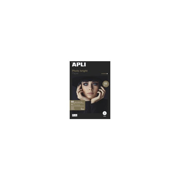 APLI Papier photo bright, A4, 200 g/m2, brillant