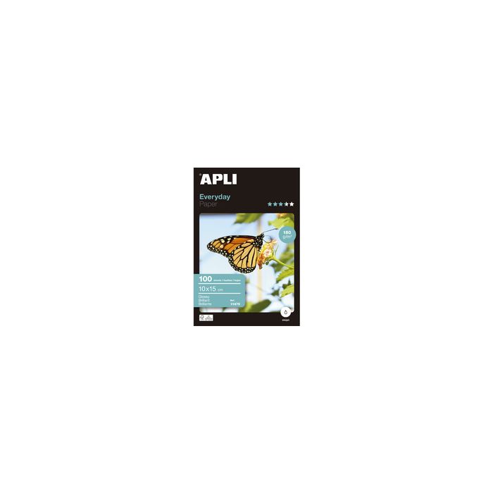 APLI Papier photo everyday, 100 x 150 mm, 180 g/m2, brillant