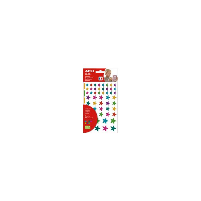 APLI kids Gommettes "Etoile", en sachet