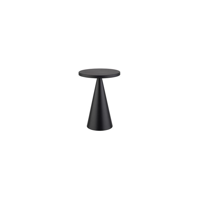 APS Lampe de bureau rechargeable à LED CONE, noir