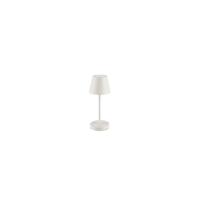 APS Lampe de bureau rechargeable à LED MERLE MICRO, blanc