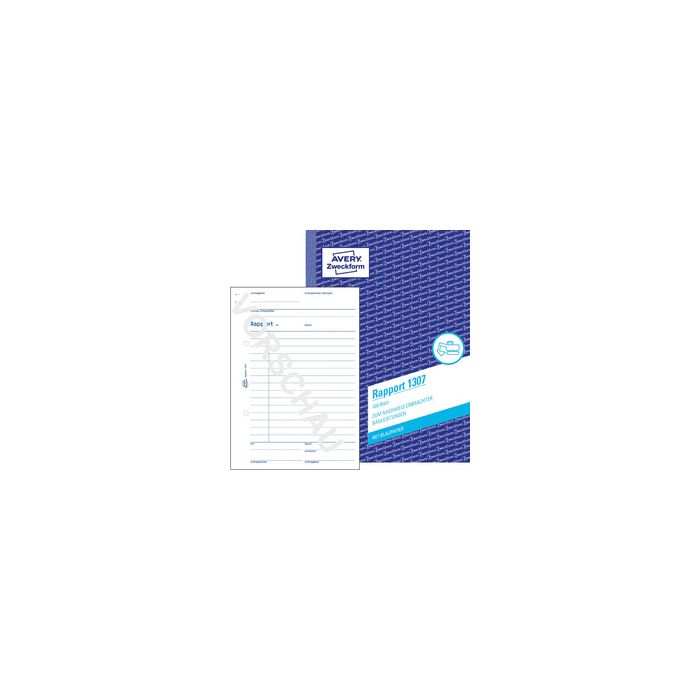 AVERY Zweckform Formularbuch "Rapport", A5, 100 Blatt
