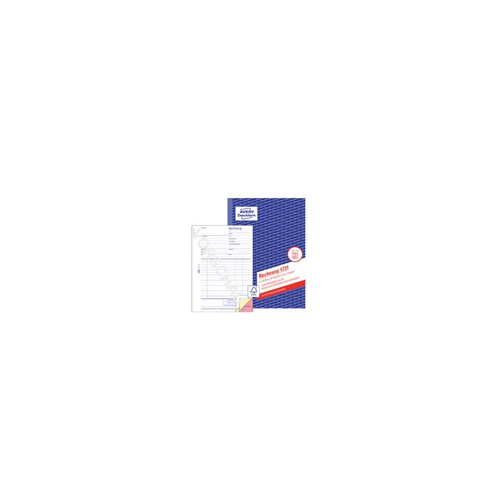 AVERY Zweckform Formularbuch "Rechnung", SD, 3 x 40 Blatt