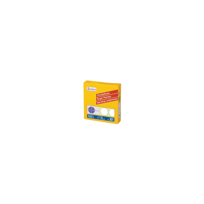 AVERY Zweckform Pastille pour cible de tir, blanc