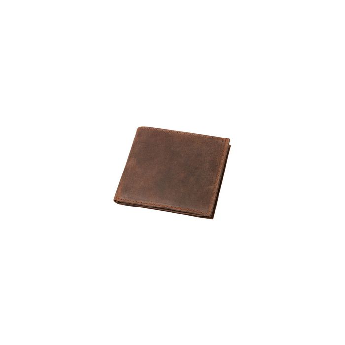 Alassio Portefeuille, format paysage, en cuir, marron