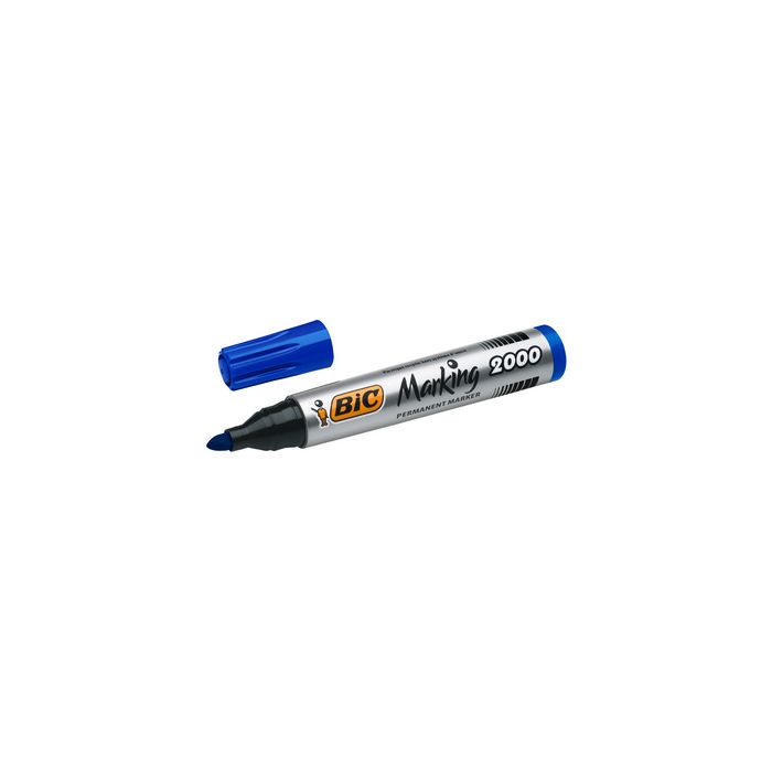 BIC Marqueur permanent Marking 2000 Ecolutions, bleu