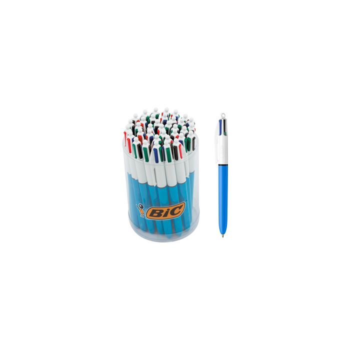 BIC Stylo à bille 4Colours Original, présentoir de comptoir