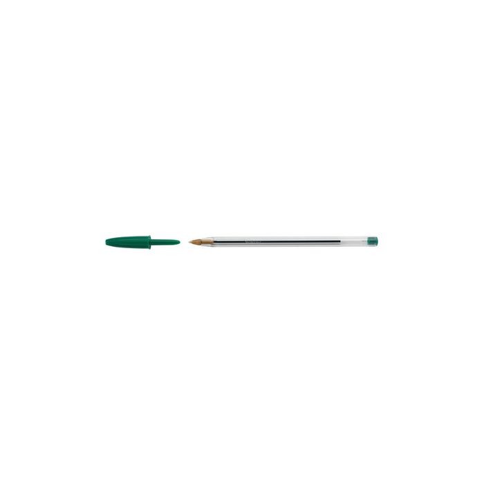 BIC Stylo à bille Cristal Original, vert