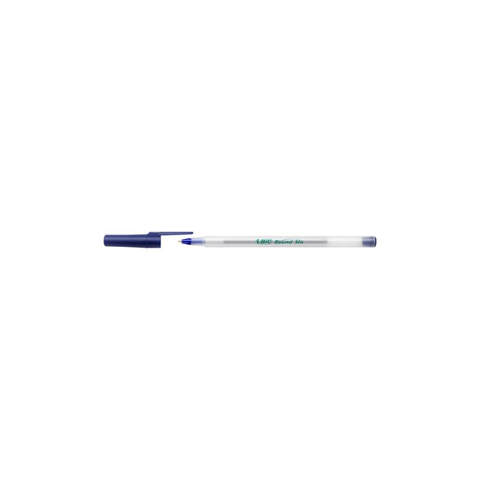 BIC Stylo à bille ECOlutions Round Stic, bleu